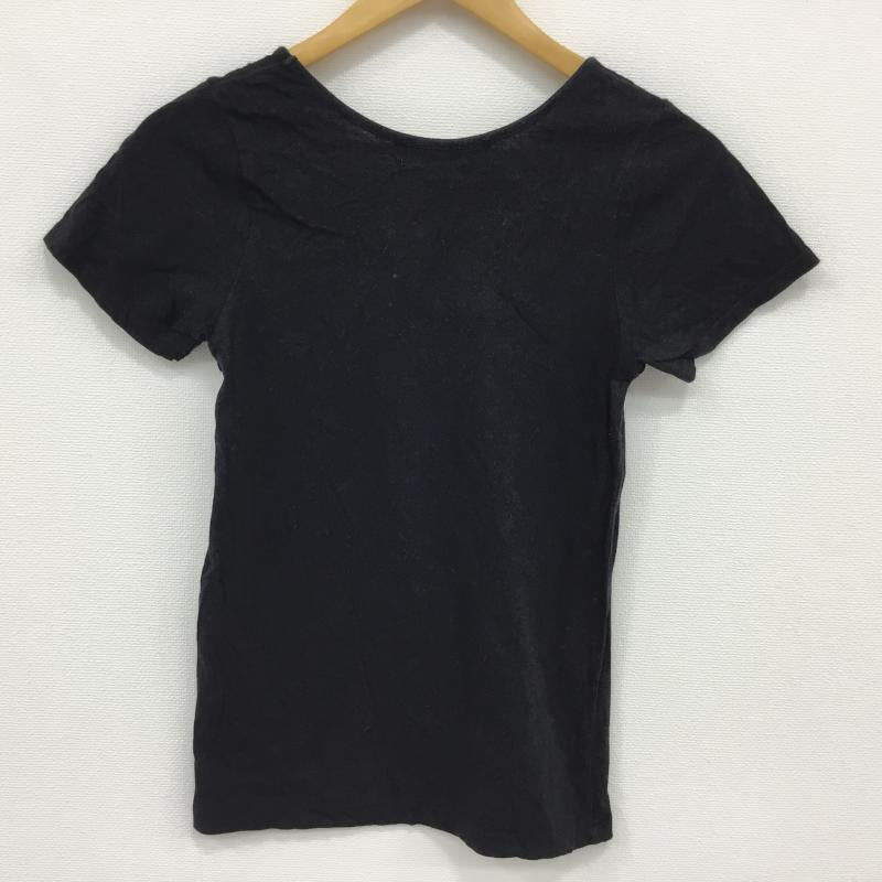 イーハイフンワールドギャラリー E hyphen world gallery Tシャツ 半袖 プリント 黒 / ブラック / X 白 / ホワイト /  レディース USED 古着 中古 10000606