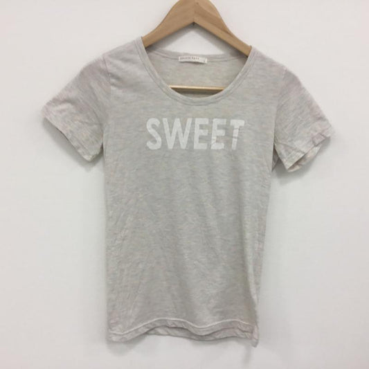 ローリーズファーム LOWRYS FARM Tシャツ 半袖 M ロゴ、文字 白 / ホワイト / X マルチカラー / マルチカラー /  レディース USED 古着 中古 10000611