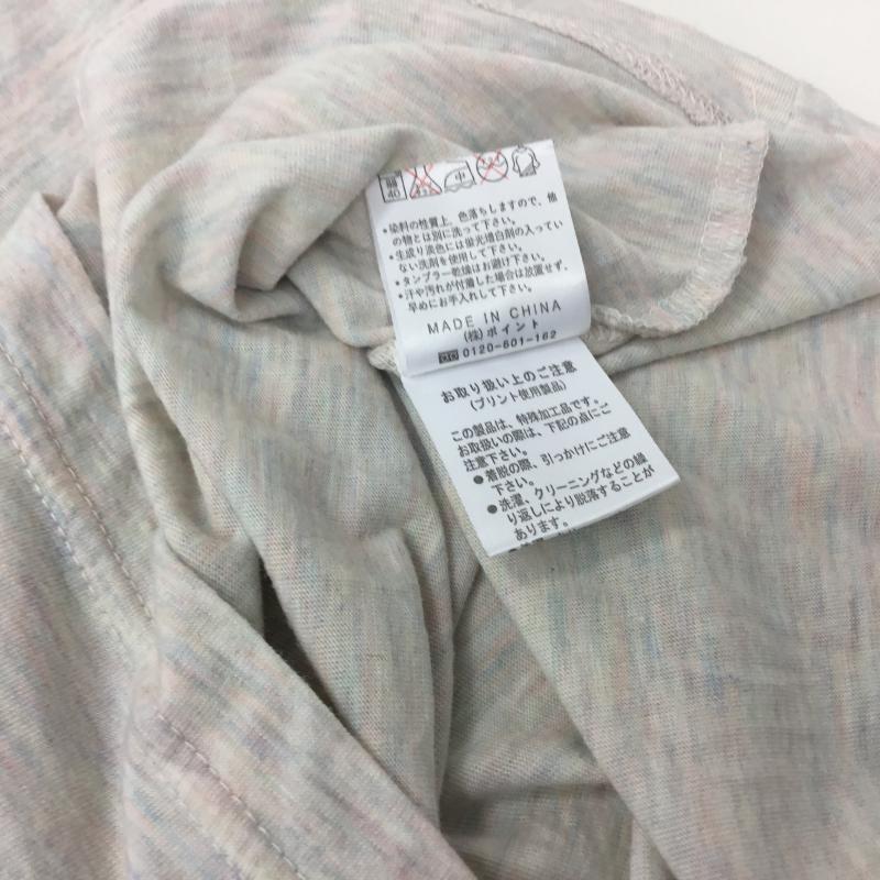 ローリーズファーム LOWRYS FARM Tシャツ 半袖 M ロゴ、文字 白 / ホワイト / X マルチカラー / マルチカラー /  レディース USED 古着 中古 10000611