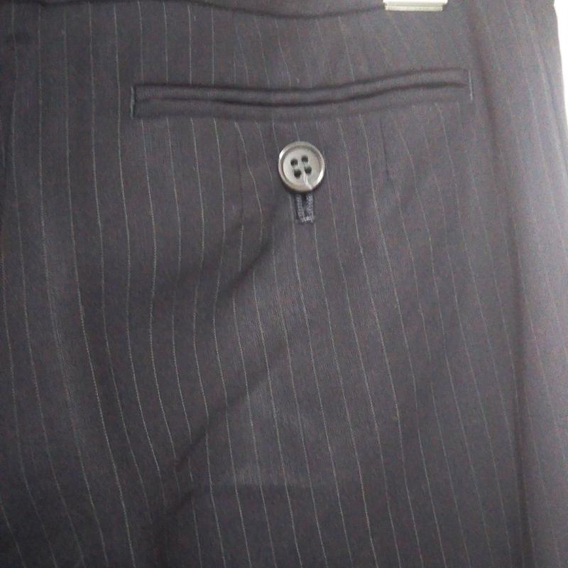 ブルックス ブラザーズ BROOKS BROTHERS パンツ スラックス 7 ストライプ 黒 / ブラック /  レディース USED 古着 中古 10000897