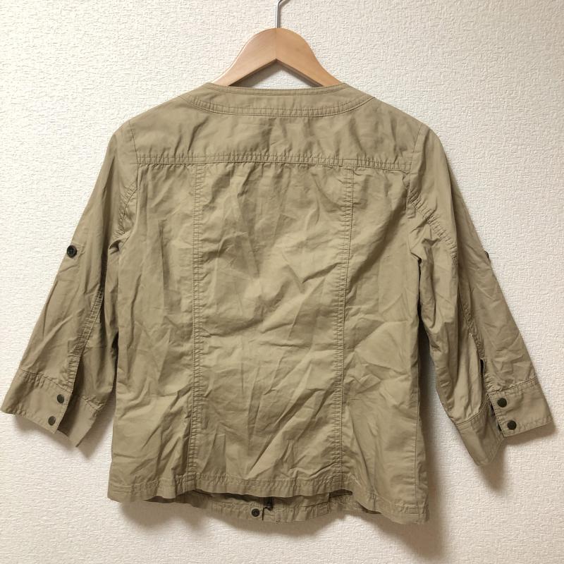 アーウ゛ェウ゛ェ a.v.v ジャケット、上着 ジャンパー、ブルゾン 38 無地 ベージュ / ベージュ /  レディース USED 古着 中古 10001123