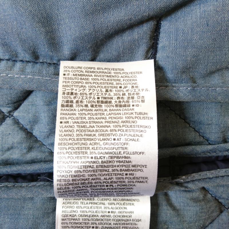 ギャップ GAP ベスト ベスト XXS 無地 紺 / ネイビー /  レディース USED 古着 中古 10001129