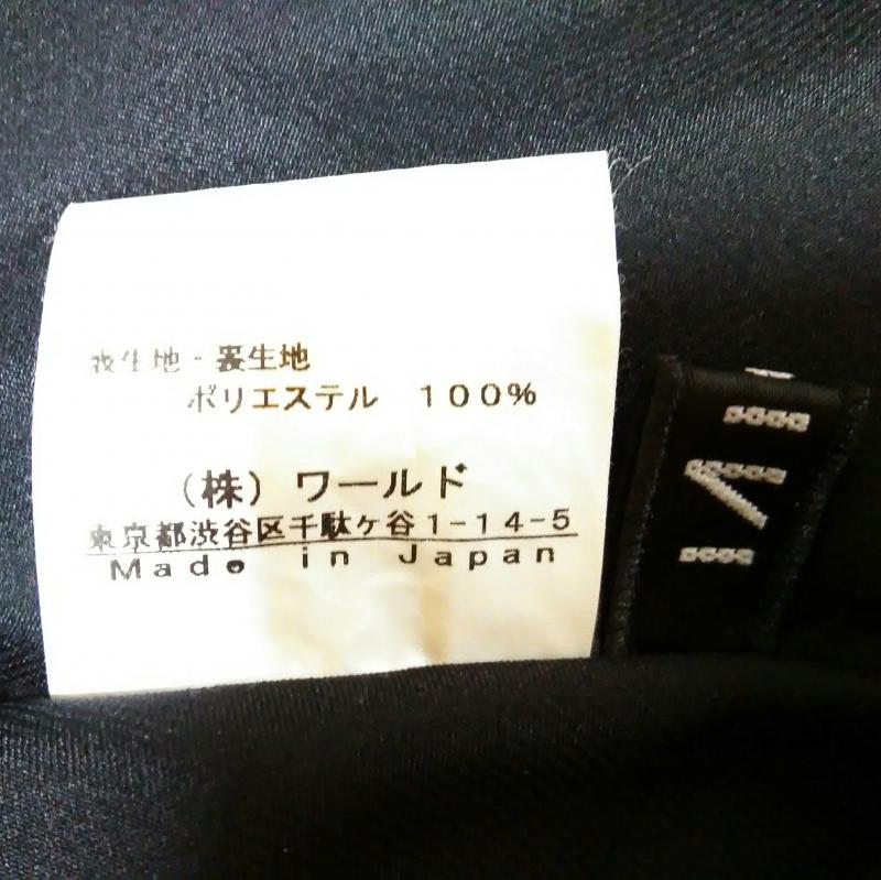 インディヴィ INDIVI ドレス カラードレス 38 無地 黒 / ブラック /  レディース USED 古着 中古 10001204