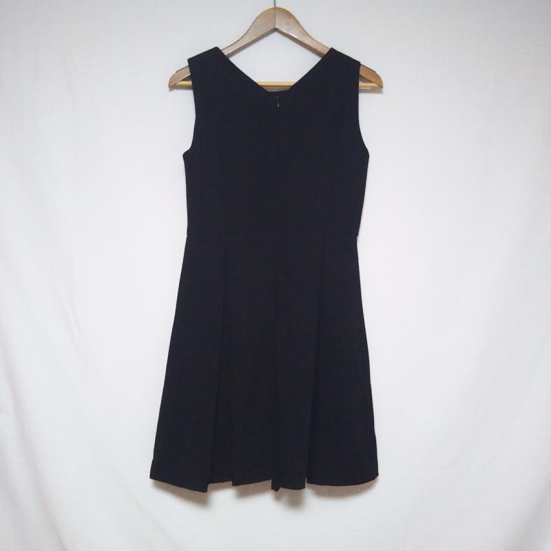 ローズバッド ROSE BUD ワンピース ひざ丈スカート FREE 無地 黒 / ブラック /  レディース USED 古着 中古 10001387