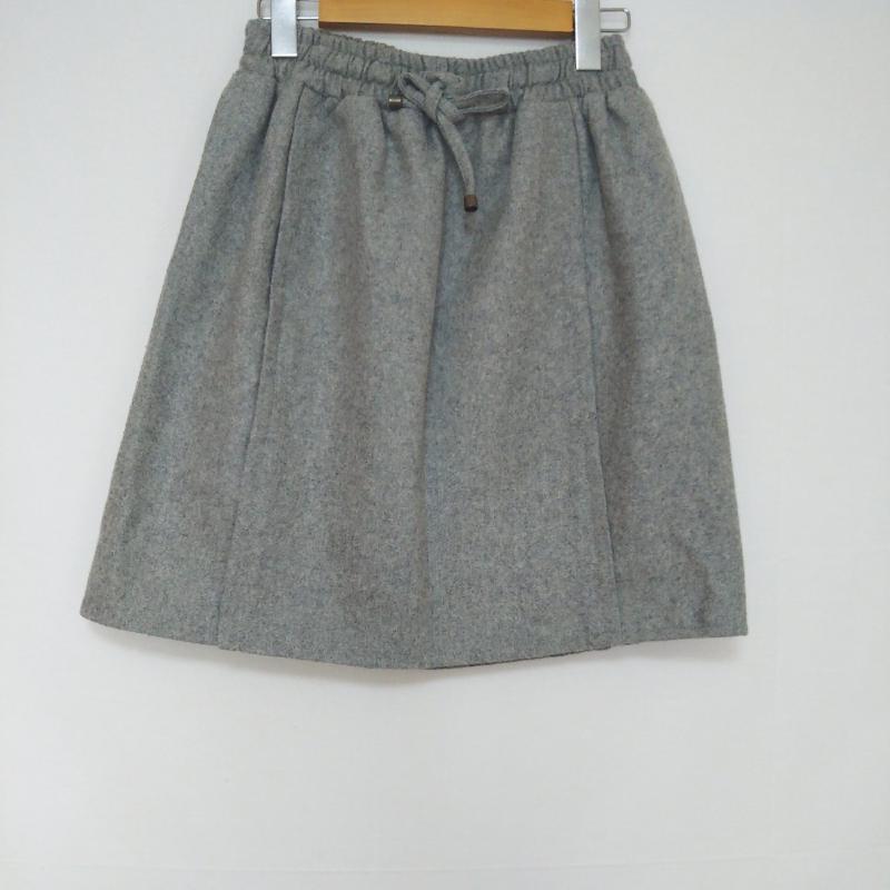 ユナイテッドアローズスタイルフォーリ UNITED ARROWS Style for Living スカート ミニスカート 無地 灰 / グレー /  レディース USED 古着 中古 10001391