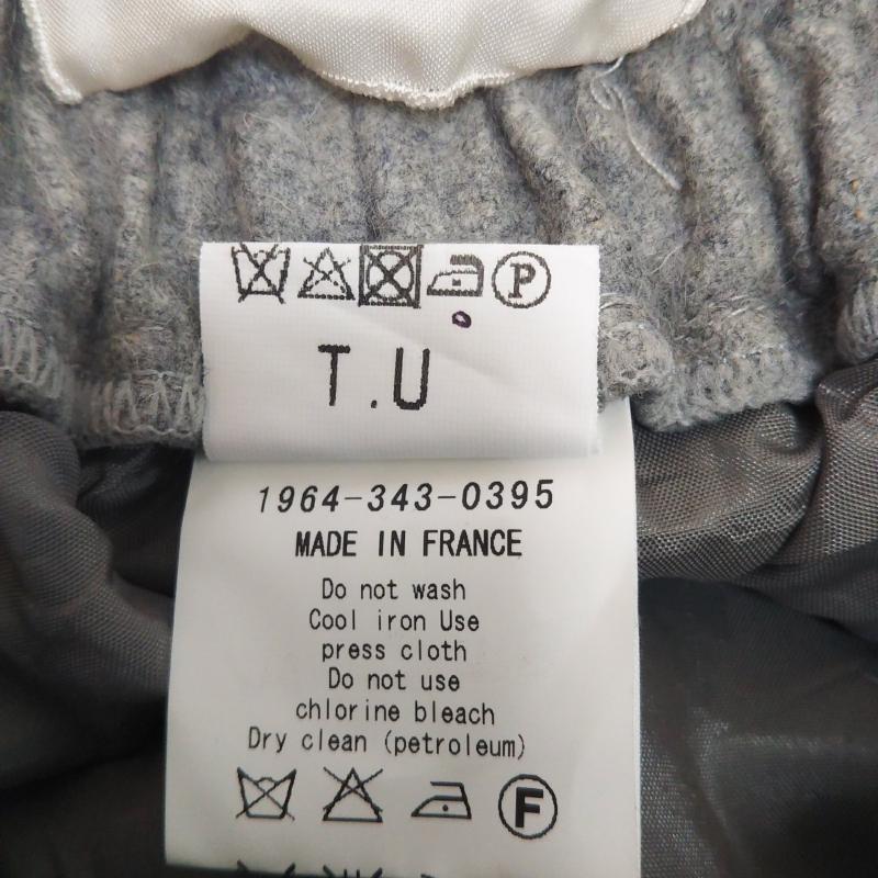 ユナイテッドアローズスタイルフォーリ UNITED ARROWS Style for Living スカート ミニスカート 無地 灰 / グレー /  レディース USED 古着 中古 10001391