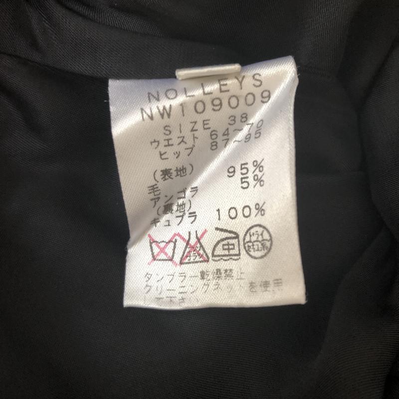 ノーリーズ NOLLEY'S パンツ キュロット 38インチ 無地 黒 / ブラック /  レディース USED 古着 中古 10001627
