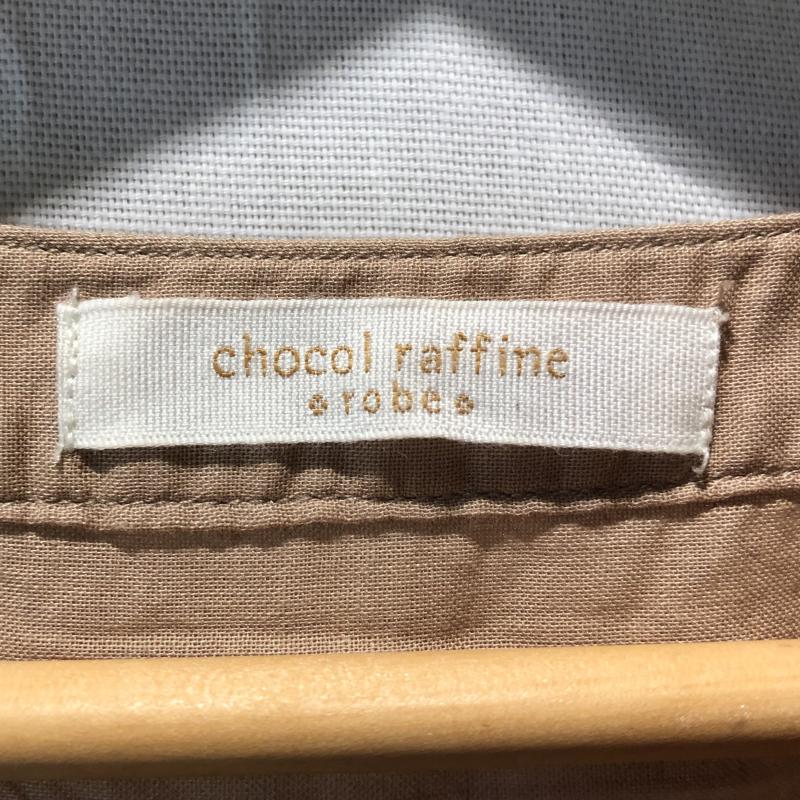 ショコラ フィネ ローブ chocol raffine robe ワンピース ロングスカート FREE 無地 ベージュ / ベージュ /  レディース USED 古着 中古 10001663