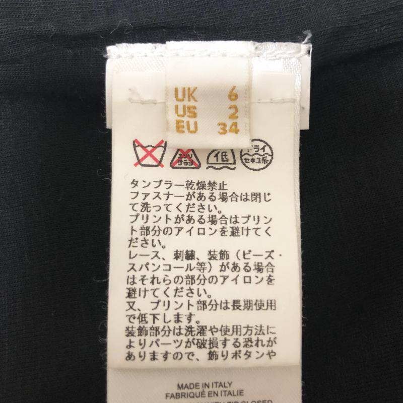 プリングル Pringle スカート ひざ丈スカート 6 無地 灰 / グレー /  レディース USED 古着 中古 10001703