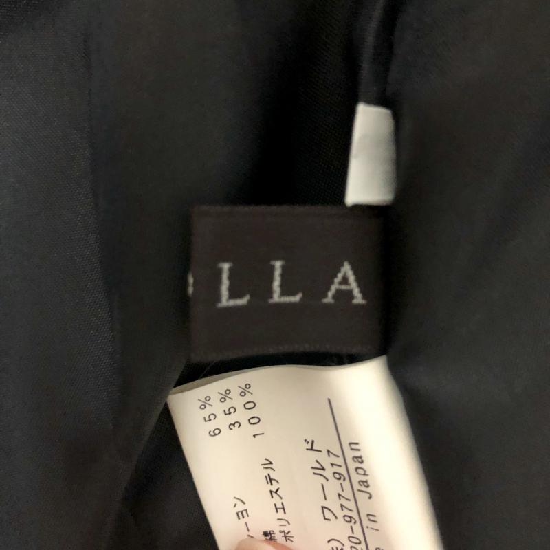 クローラ crolla ワンピース ひざ丈スカート 36 無地 黒 / ブラック /  レディース USED 古着 中古 10001740