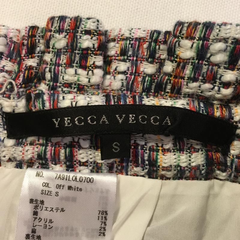 イェッカ ヴェッカ YECCA VECCA スカート ひざ丈スカート S 総柄 X  マルチカラー / マルチカラー /  レディース USED 古着 中古 10001747