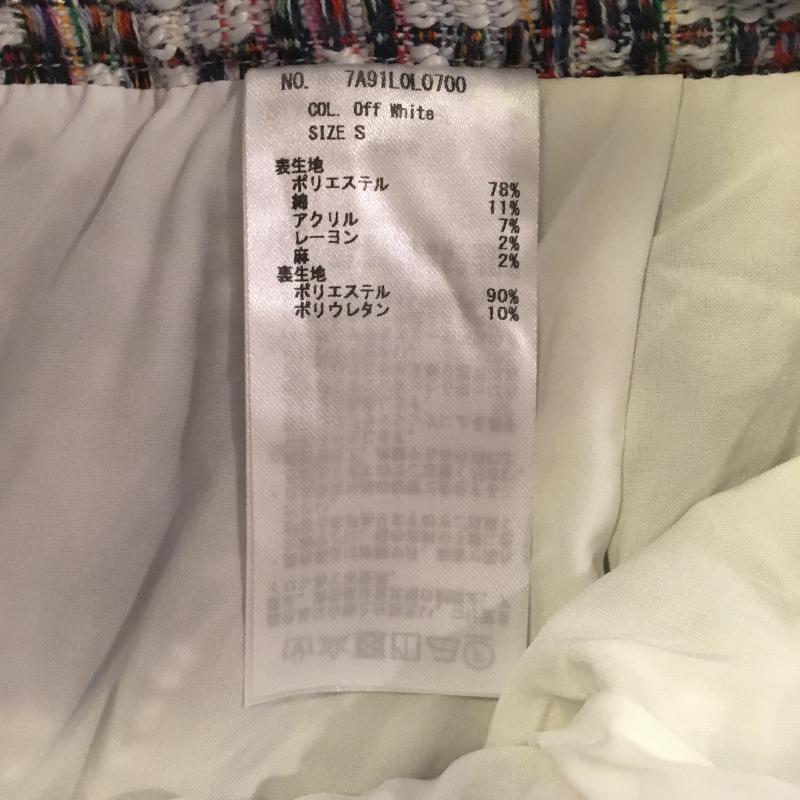 イェッカ ヴェッカ YECCA VECCA スカート ひざ丈スカート S 総柄 X  マルチカラー / マルチカラー /  レディース USED 古着 中古 10001747