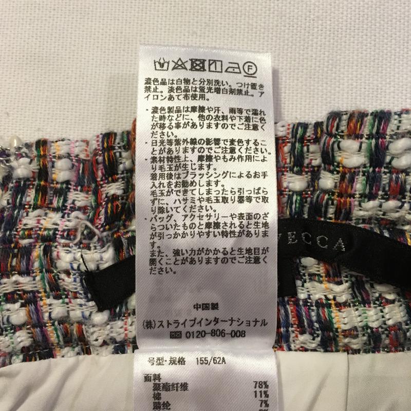 イェッカ ヴェッカ YECCA VECCA スカート ひざ丈スカート S 総柄 X  マルチカラー / マルチカラー /  レディース USED 古着 中古 10001747