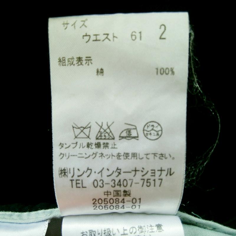 セオリー theory パンツ ショートパンツ 2 無地 紺 / ネイビー /  レディース USED 古着 中古 10001802