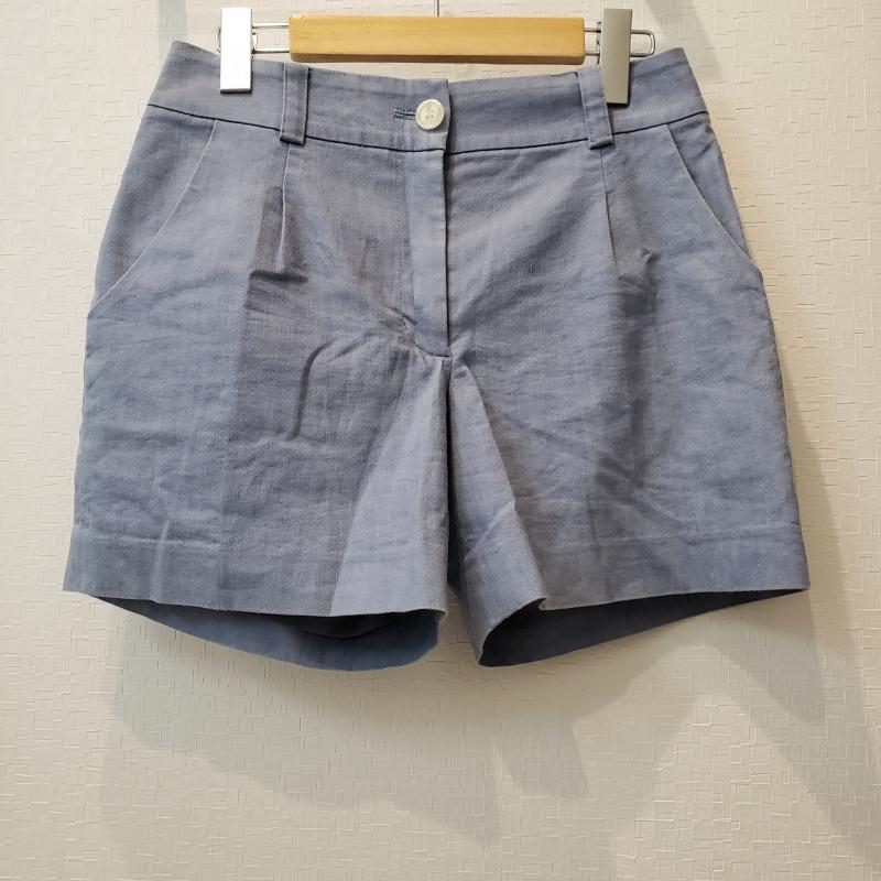 シップス SHIPS パンツ ショートパンツ M 無地 青 / ブルー /  レディース USED 古着 中古 10001884