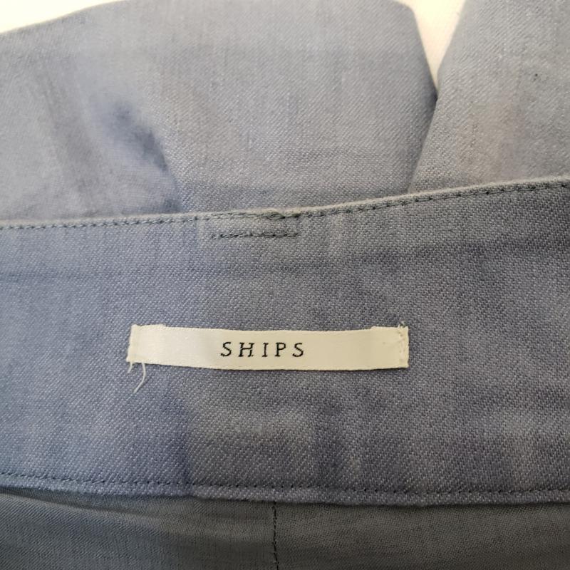 シップス SHIPS パンツ ショートパンツ M 無地 青 / ブルー /  レディース USED 古着 中古 10001884