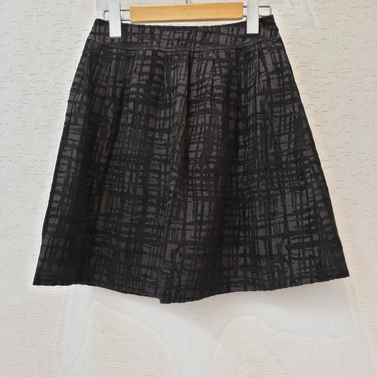 リッチミーニューヨーク Riccimie NEW YORK スカート ひざ丈スカート 0 無地 黒 / ブラック /  レディース USED 古着 中古 10001931
