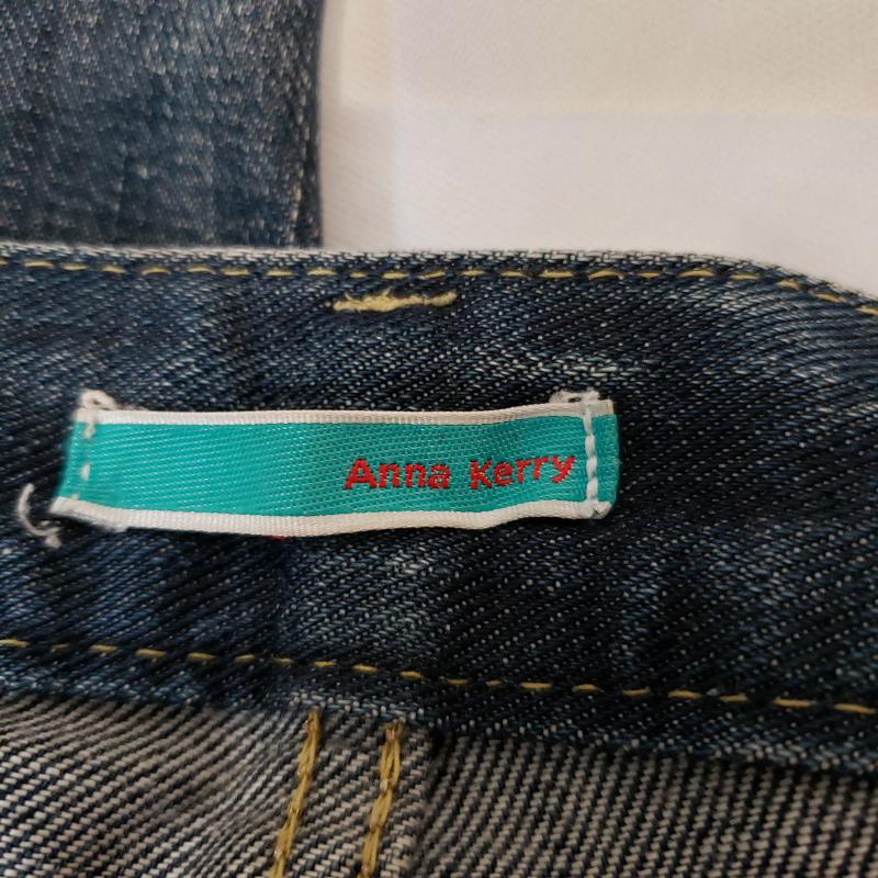 アンナケリー Anna Kerry パンツ デニム、ジーンズ 9分丈 27インチ 無地 インディゴ / インディゴ /  レディース USED 古着 中古 10001954