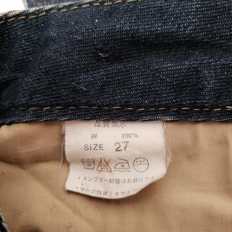 アンナケリー Anna Kerry パンツ デニム、ジーンズ 9分丈 27インチ 無地 インディゴ / インディゴ /  レディース USED 古着 中古 10001954