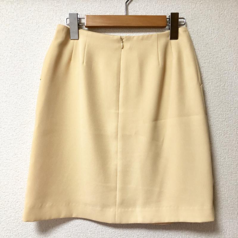 リッチミーニューヨーク Riccimie NEW YORK スカート ひざ丈スカート 1 無地 黄 / イエロー /  レディース USED 古着 中古 10002025