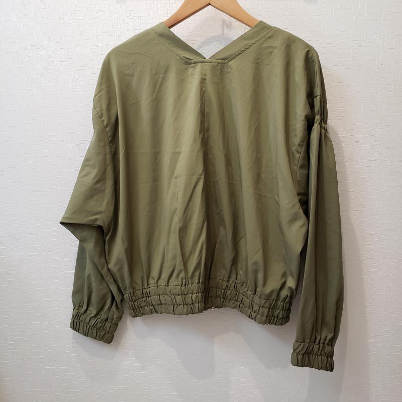 ケイ k* ジャケット、上着 ジャンパー、ブルゾン FREE 無地 緑 / グリーン /  レディース USED 古着 中古 10002301