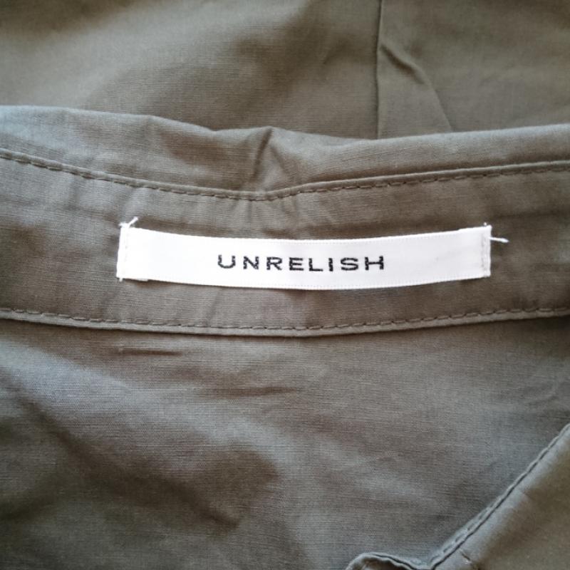 アンレリッシュ UNRELISH ワンピース ひざ丈スカート M 無地 緑 / グリーン /  レディース USED 古着 中古 10002379