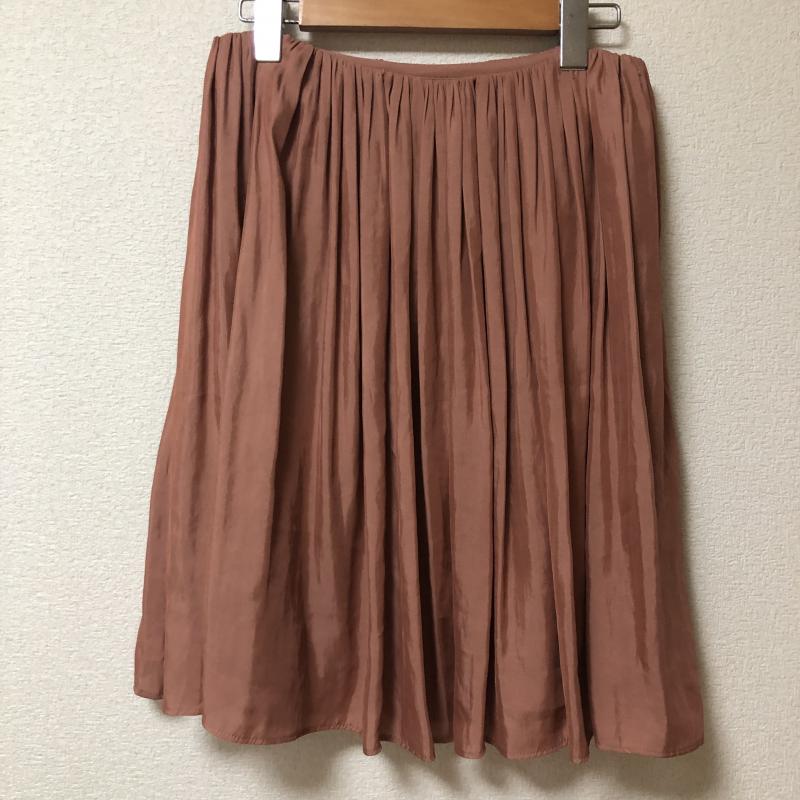 ノーリーズソフィ NOLLEY'S Sophi スカート ひざ丈スカート 38 無地 桃 / ピンク /  レディース USED 古着 中古 10002402