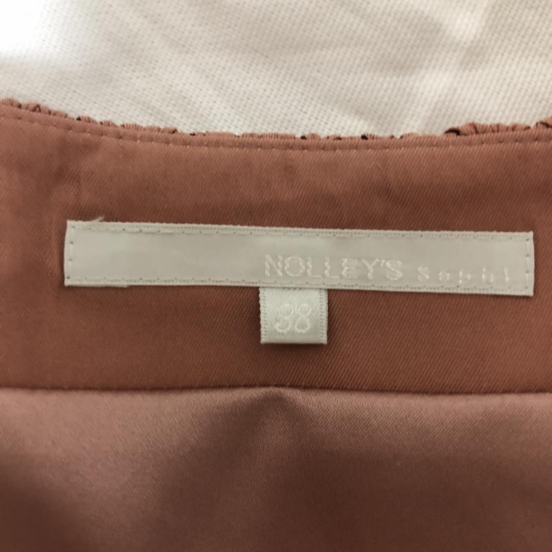 ノーリーズソフィ NOLLEY'S Sophi スカート ひざ丈スカート 38 無地 桃 / ピンク /  レディース USED 古着 中古 10002402