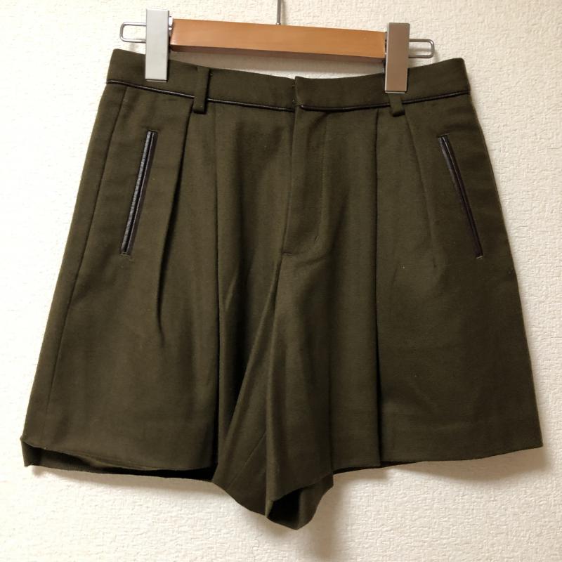 トゥモローランド TOMORROWLAND パンツ キュロット 34インチ 無地 緑 / グリーン /  レディース USED 古着 中古 10002414