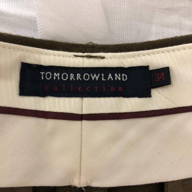 トゥモローランド TOMORROWLAND パンツ キュロット 34インチ 無地 緑 / グリーン /  レディース USED 古着 中古 10002414