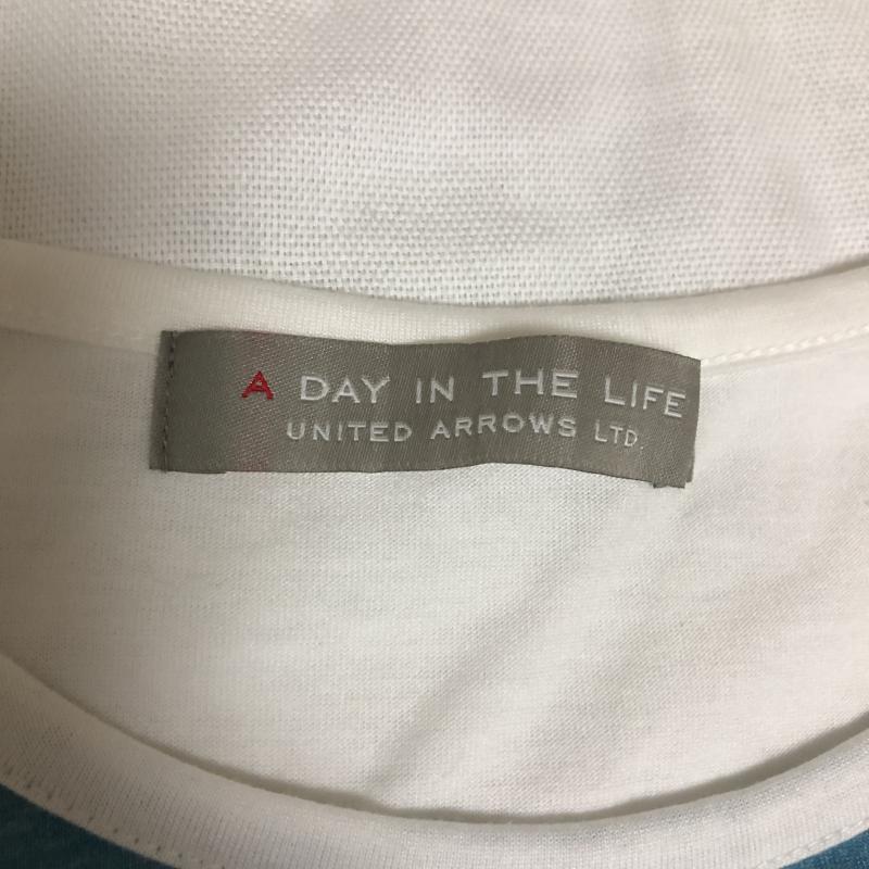 アデイインザライフ A Day in the Life Tシャツ 半袖 プリント X 無地 白 / ホワイト / X マルチカラー / マルチカラー /  レディース USED 古着 中古 10002439