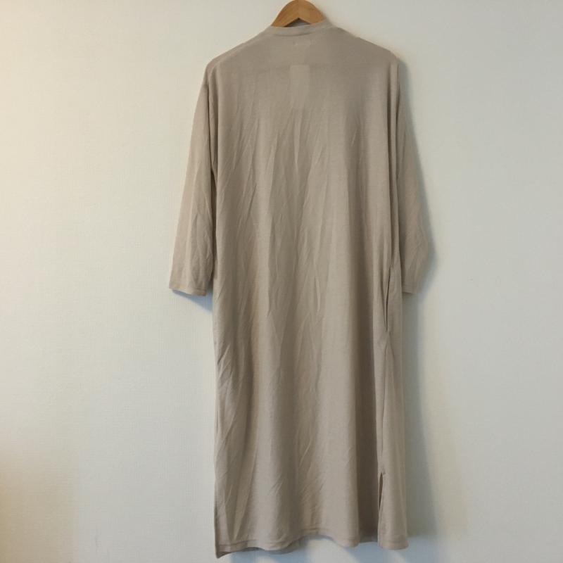 コエ koe カーディガン 長袖 FREE 無地 ベージュ / ベージュ /  レディース USED 古着 中古 10002457