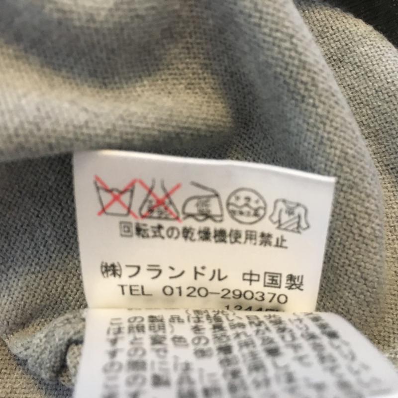 エフデ ef-de カットソー 半袖 M 無地 灰 / グレー /  レディース USED 古着 中古 10002543
