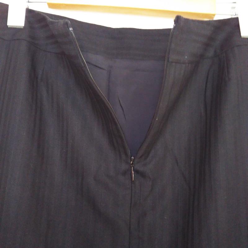 ユナイテッドアローズ UNITED ARROWS スカート ひざ丈スカート 38 無地 黒 / ブラック /  レディース USED 古着 中古 10002553