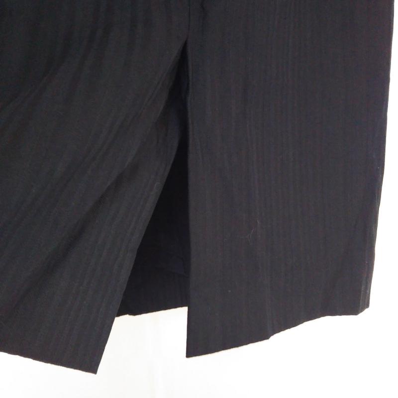ユナイテッドアローズ UNITED ARROWS スカート ひざ丈スカート 38 無地 黒 / ブラック /  レディース USED 古着 中古 10002553