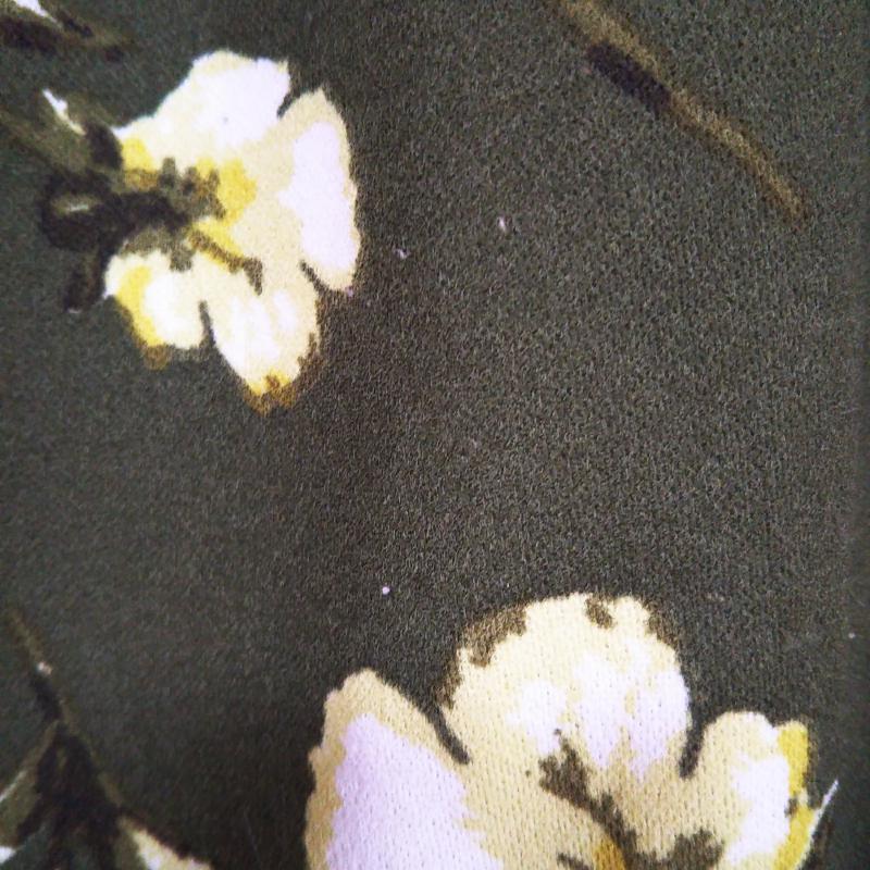 レイカズンフェバリ RAY CASSIN FAVORI パンツ スラックス FREE 花柄 緑 / グリーン /  レディース USED 古着 中古 10002571