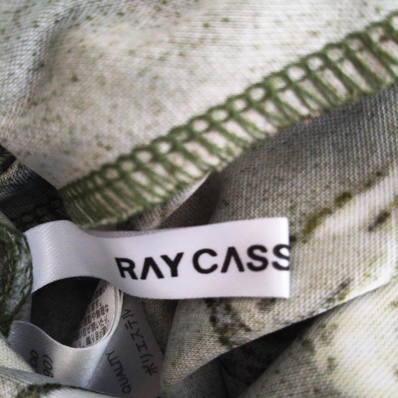 レイカズンフェバリ RAY CASSIN FAVORI パンツ スラックス FREE 花柄 緑 / グリーン /  レディース USED 古着 中古 10002571