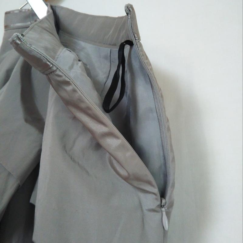 ボディードレッシングデラックス BODY DRESSING Deluxe スカート ひざ丈スカート 38 無地 ベージュ / ベージュ /  レディース USED 古着 中古 10002617
