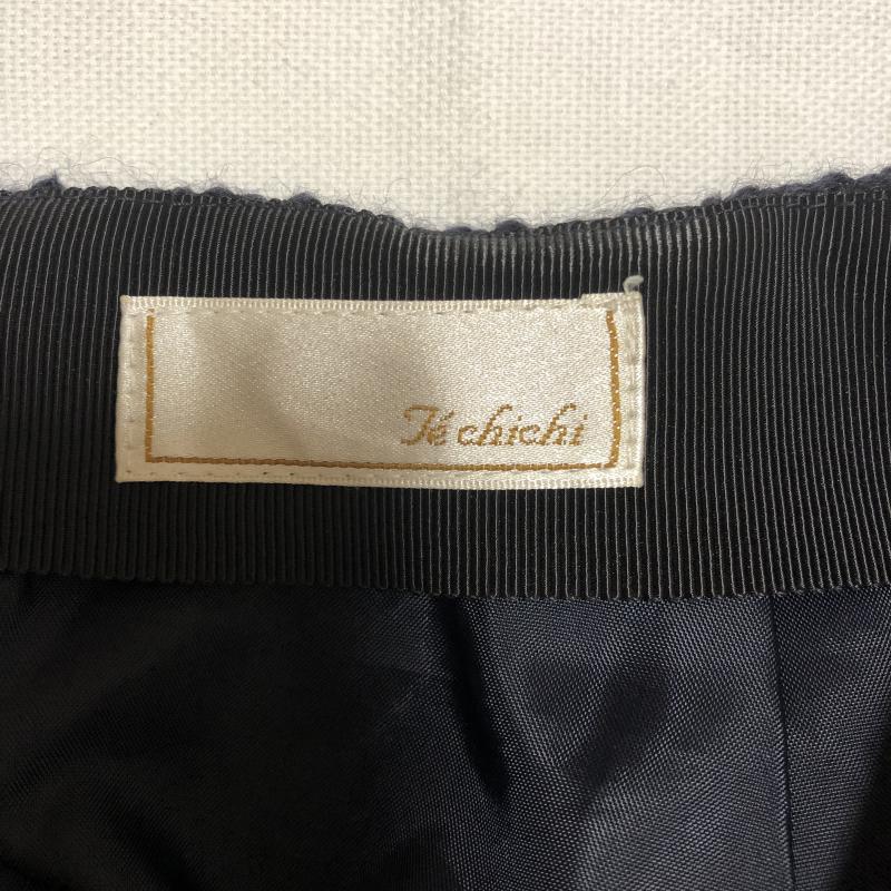 テチチ Techichi スカート ミニスカート S 無地 黒 / ブラック /  レディース USED 古着 中古 10002770
