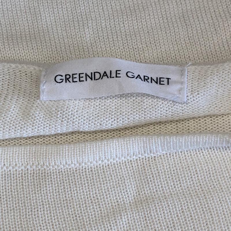 グリーンデイル ガーネット GREENDALE GARNET カットソー 半袖 FREE 無地 白 / ホワイト /  レディース USED 古着 中古 10002887