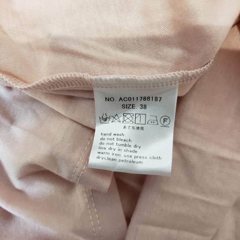 マルキスデブラン Marquise de blanc カットソー 長袖 38 無地 桃 / ピンク /  レディース USED 古着 中古 10002967