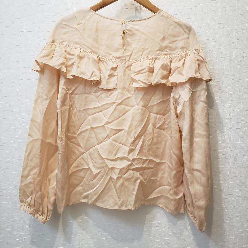 シードレイク Seadrake カットソー 長袖 38 無地 ベージュ / ベージュ /  レディース USED 古着 中古 10003049