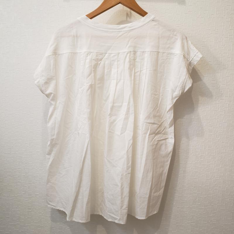 ヨーロ YOLO カットソー 半袖 38 無地 白 / ホワイト /  レディース USED 古着 中古 10003058