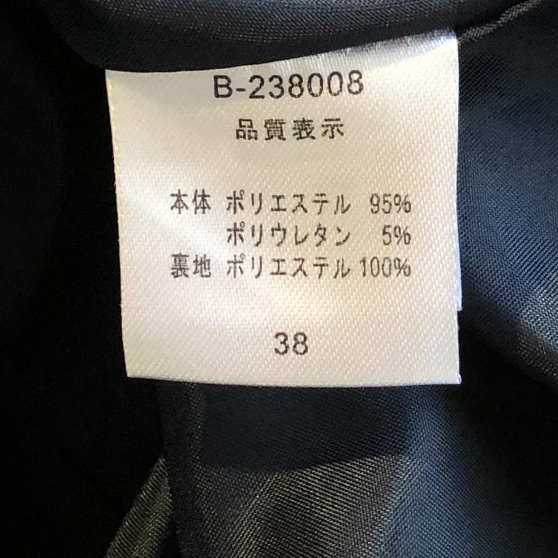 ドナマリー DONA MARIE ワンピース ミニスカート 38 無地 紺 / ネイビー /  レディース USED 古着 中古 10003132