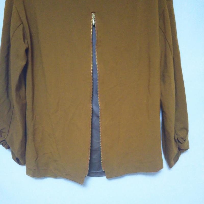 エンネア Ennea カットソー 長袖 38 無地 茶 / ブラウン /  レディース USED 古着 中古 10003180