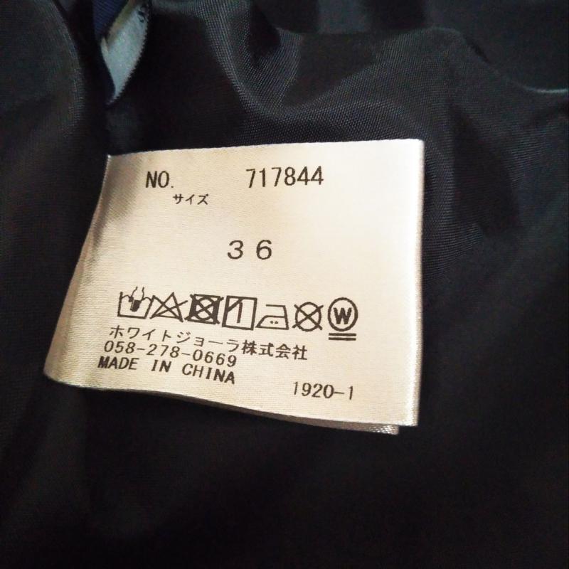エンネア Ennea スカート ひざ丈スカート 36インチ 無地 黒 / ブラック /  レディース USED 古着 中古 10003182