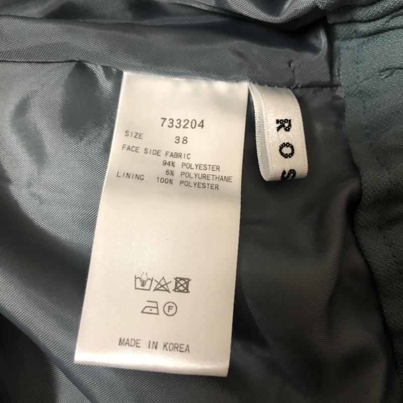 ロージー ROSIEE パンツ チノパン 38インチ 無地 緑 / グリーン /  レディース USED 古着 中古 10003242