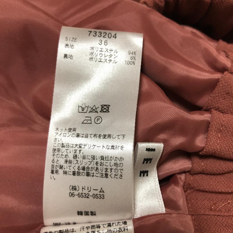 ロージー ROSIEE パンツ チノパン 36インチ 無地 赤 / レッド /  レディース USED 古着 中古 10003243