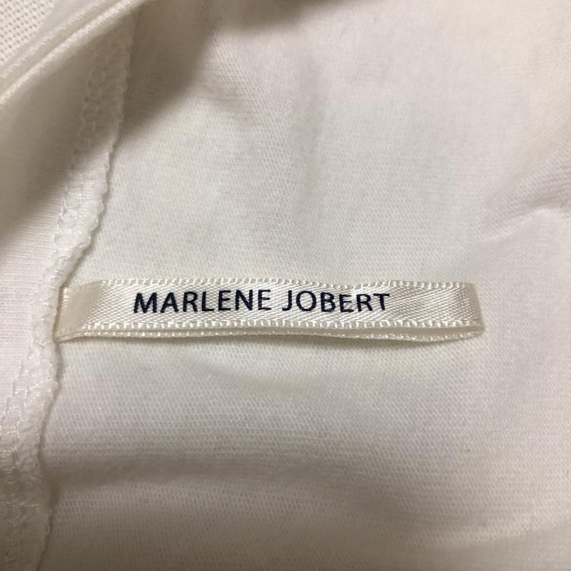 マルレーヌ ジョベル MARLENE JOBERT カットソー 長袖 M 無地 白 / ホワイト /  レディース USED 古着 中古 10003271