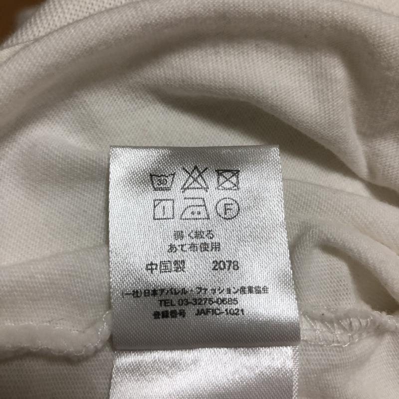 マルレーヌ ジョベル MARLENE JOBERT カットソー 長袖 M 無地 白 / ホワイト /  レディース USED 古着 中古 10003271
